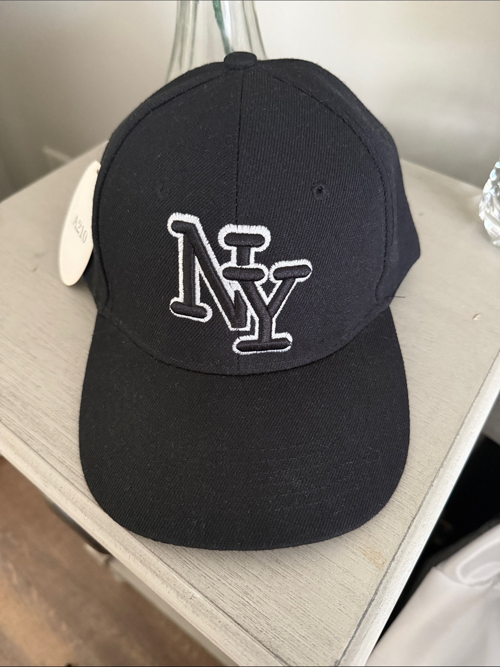 Kids Black NY Logo Baseball Cap - Unbranded